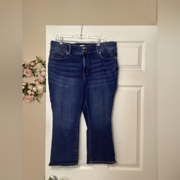 Lane Bryant crop jeans size 18 - Picture 1 of 5